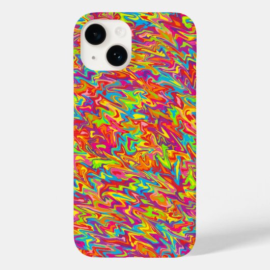 Abstracte wervelkolom Case-Mate iPhone case (Achterkant)