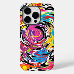 Abstracte wervelkolom Case-Mate iPhone 14 pro hoesje