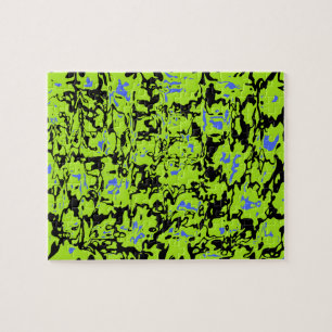 Abstracte wervelkolom legpuzzel