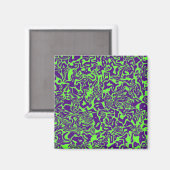 Abstracte wervelkolom magneet (Voorkant / Achterkant)