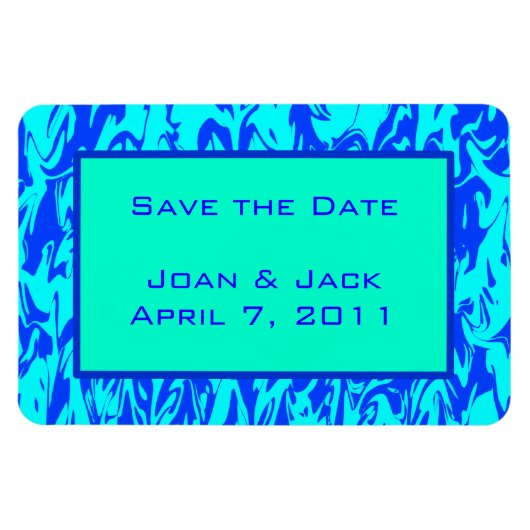 Abstracte wervelkolom magneet (Horizontaal)