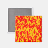 Abstracte wervelkolom magneet (Voorkant / Achterkant)