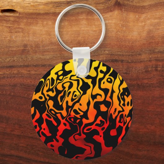 Abstracte wervelkolom sleutelhanger (Voorkant)