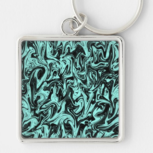 Abstracte wervelkolom sleutelhanger (Voorkant)