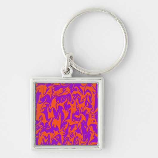 Abstracte wervelkolom sleutelhanger (Voorkant)