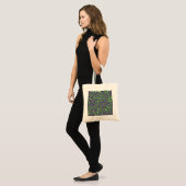 Abstracte wervelkolom tote bag (Voorkant (model))