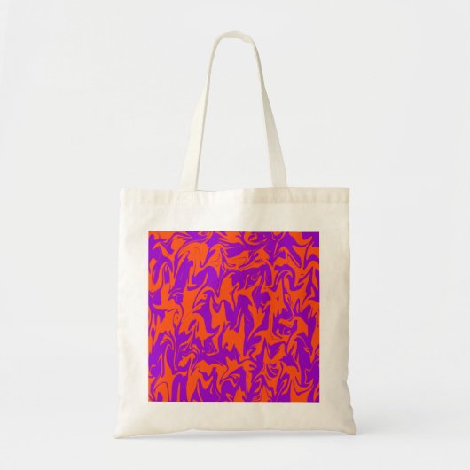 Abstracte wervelkolom tote bag (Voorkant)
