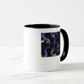 Abstracte Whimsigoth Pattern Classic Mok (Voorkant rechts)