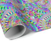 abstracte wieltjes en pinnen cadeaupapier (Rol Hoek)