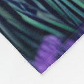 Abstracte Wilde Majestic Predator Tiger Fleece Deken (Hoek)