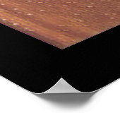 Abstracte Wilderness Forest Owl Art Poster (Hoek)