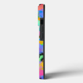 Abstracte willekeurige verf-kleurenexplosie in ber Case-Mate iPhone case (Achterkant / Links)