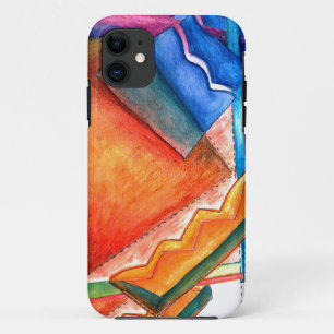 Abstracte Winter Fun IPhone Case