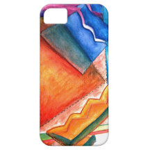 Abstracte Winter Fun IPhone Case
