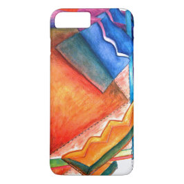 Abstracte Winter Fun IPhone Case
