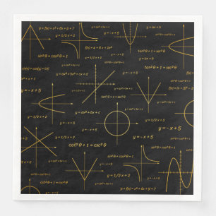 abstracte wiskunde patroon servet
