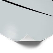 Abstracte witte anemie Poster Perfect Poster (Hoek)