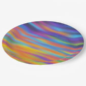 Abstracte woestijn - Sunset Sky Papieren Bordje (Gekanteld)