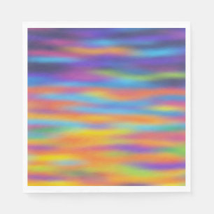 Abstracte woestijn - Sunset Sky Servetten