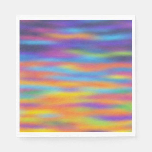 Abstracte woestijn - Sunset Sky Servetten (Voorkant)