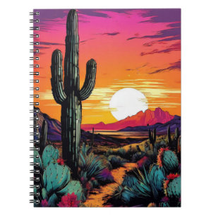 Abstracte woestijncactus Notitieboek Journal