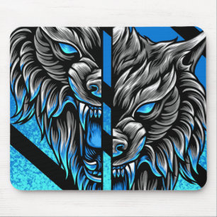 Abstracte Wolf-Muismat Muismat