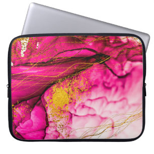 Abstracte wolken-ART. Transparante creativiteit. M Laptop Sleeve