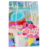 Abstracte wolken medium cadeauzakje (Voorkant)