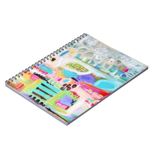 Abstracte wolken notitieboek (Linkerzijde)