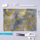 Abstracte wolken tissuepapier (Craft)