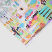 Abstracte wolken tissuepapier (Detail)