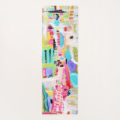 Abstracte wolken yogamat (Achterkant)