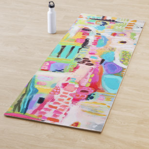 Abstracte wolken yogamat