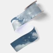 Abstracte wolkenluchtfotografie lint (Achterkant)