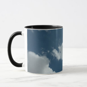 Abstracte wolkenluchtfotografie mok