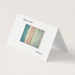 Abstracte Wood Black White Minimalist Modern Visitekaartjes