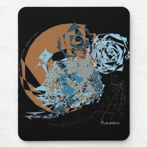 Abstracte World Mousepad Muismat
