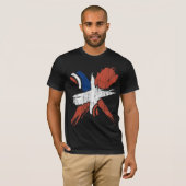 Abstracte X () T-shirt (Voorkant volledig)