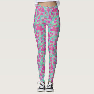 Abstracte Yoga Fitness Leggings