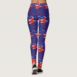 Abstracte Yoga Lady Leggings