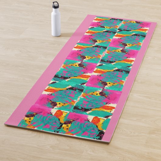 Abstracte Yoga Mat (In situ)