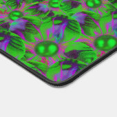 Abstracte zaadbloemen bureaumat (Hoek)