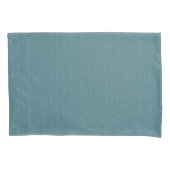 Abstracte Zachte Huiden Blauwgroen Kussensloop (Voorkant-Links)