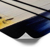 Abstracte zachtheid poster (Hoek)