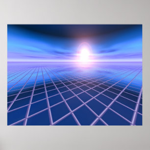 Abstracte zakelijke achtergrond poster