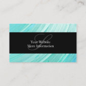 Abstracte zakelijke Sjabloon Visitekaartje (Achterkant)