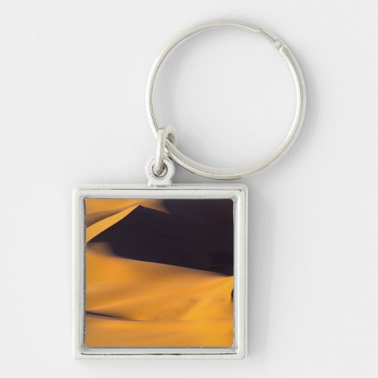 Abstracte zandduin sleutelhanger (Voorkant)