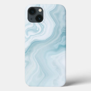 Abstracte Zee Foam Rendering met delicate wervelin iPhone 13 Hoesje