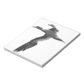 Abstracte Zeeen vogels Notitieblok (Gedraaid)