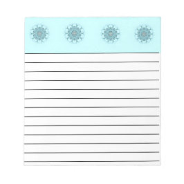 Abstracte zeelieden notitieblok